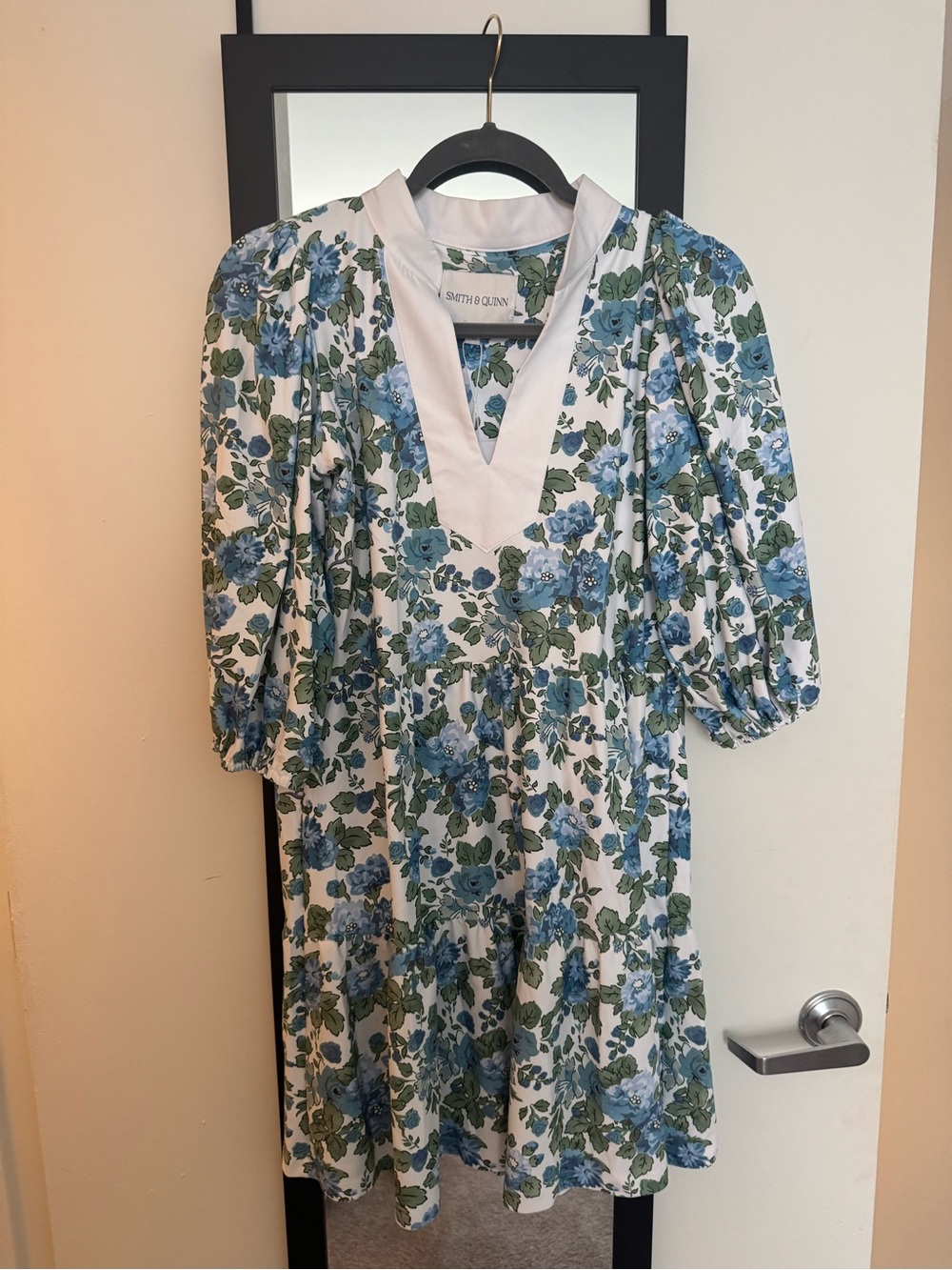 Smith & Quinn Blue Floral V-Neck Tunic